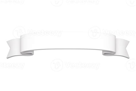 White Banner png images .